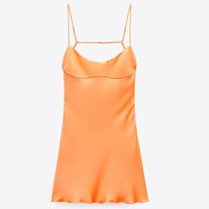 Zara Satin Mini Dress